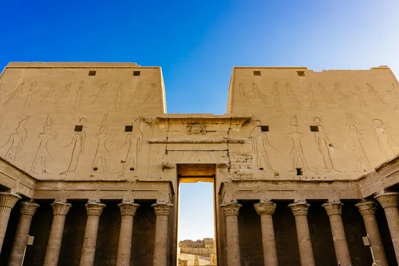 Visiting the Temple of Edfu on Steigenberger Minerva Nile Cruise itinerary